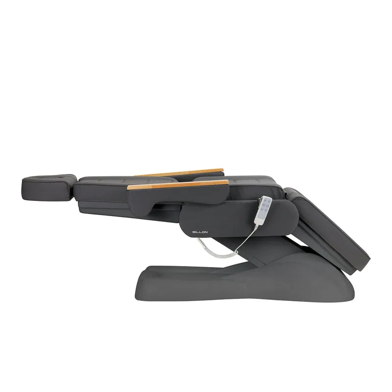 Poltrona elettrica per estetica - 3 motori | SILLON LUX 273B (grigio/grigio)