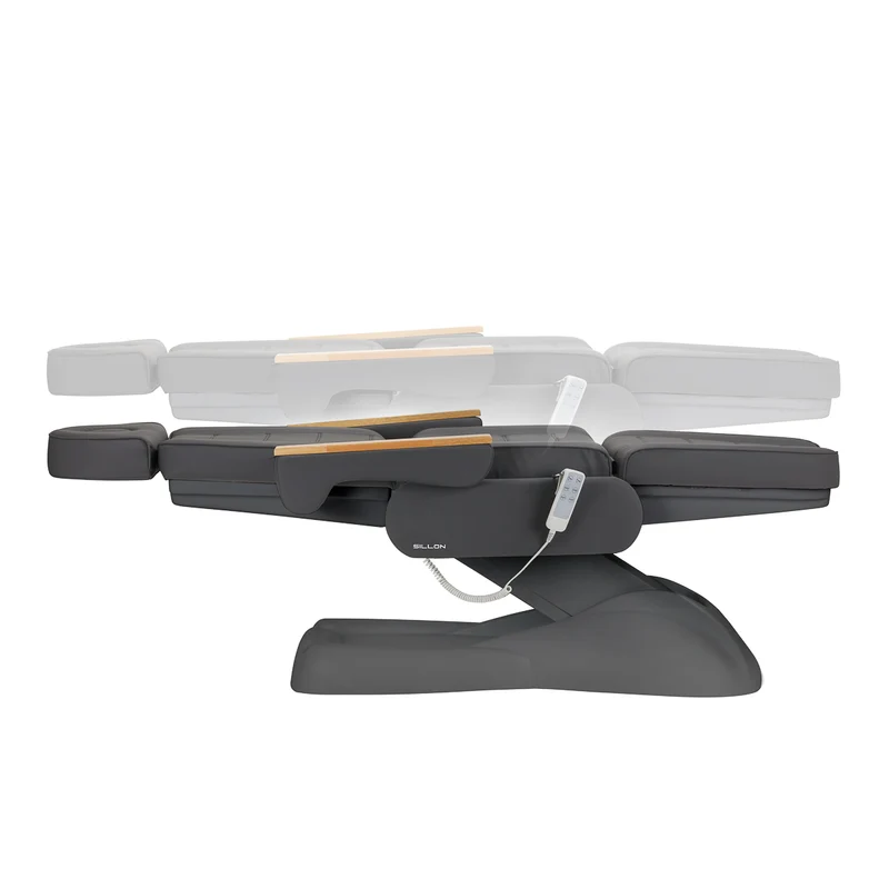 Poltrona elettrica per estetica - 3 motori | SILLON LUX 273B (grigio/grigio)