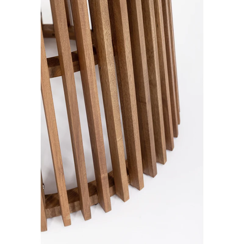 Tavolo "Rodano" in legno di acacia tondo Ø 120 cm per esterno ed interno