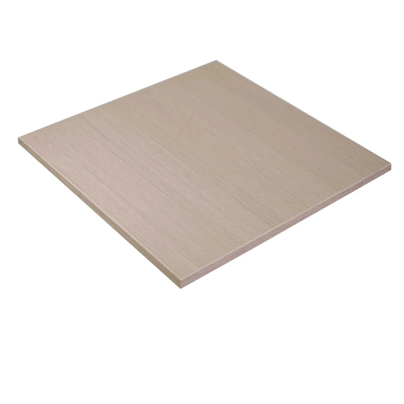 Tavolo "Trevor" componibile con struttura in acciaio e top in legno nobilitato per bar e ristoranti, da 72 cm