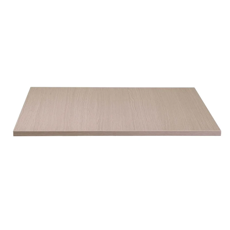 Tavolo "Trevor" componibile con struttura in acciaio e top in legno nobilitato per bar e ristoranti, da 72 cm