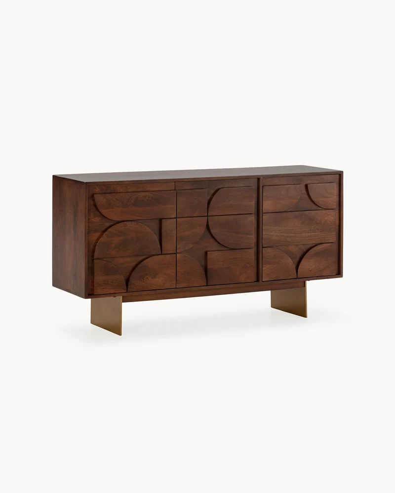 Credenza in legno di mango Trisha