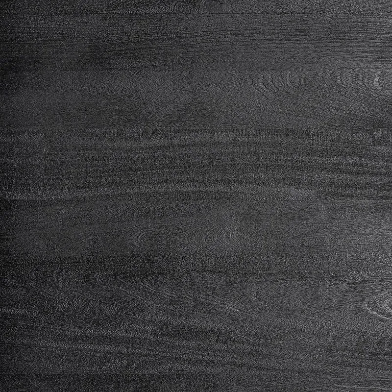 Tavolo da pranzo Monumental Luxury in legno nero sabbiato – Design di Pep Gramage