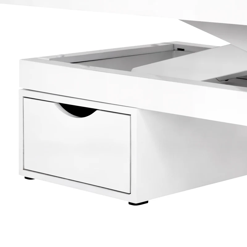 Lettino SPA elettrico riscaldato con retroilluminazione | AZZURRO 815b (bianco)