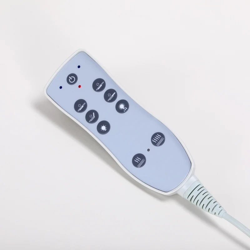 Lettino SPA elettrico riscaldato con retroilluminazione | AZZURRO 815b (bianco)