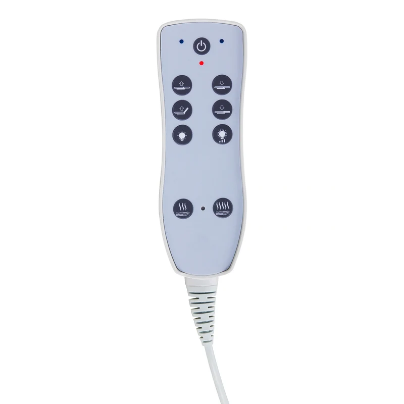 Lettino SPA elettrico riscaldato con retroilluminazione | AZZURRO 815b (bianco)