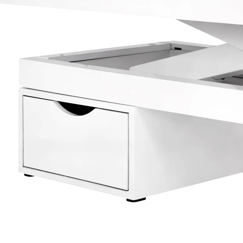 Lettino SPA elettrico con retroilluminazione | AZZURRO 815b (bianco)