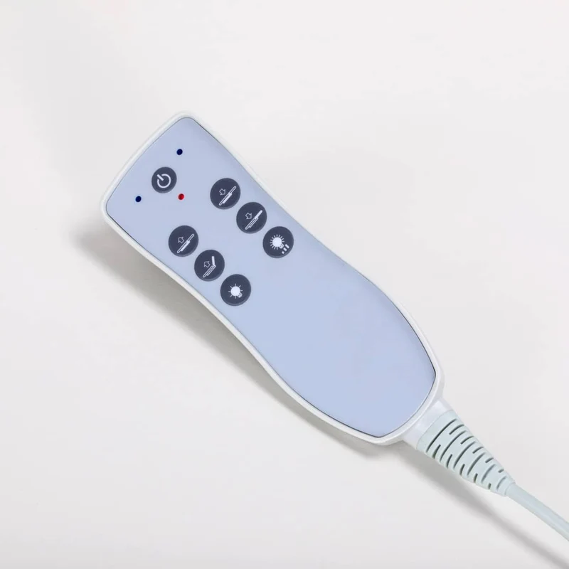 Lettino SPA elettrico con retroilluminazione | AZZURRO 815b (bianco)