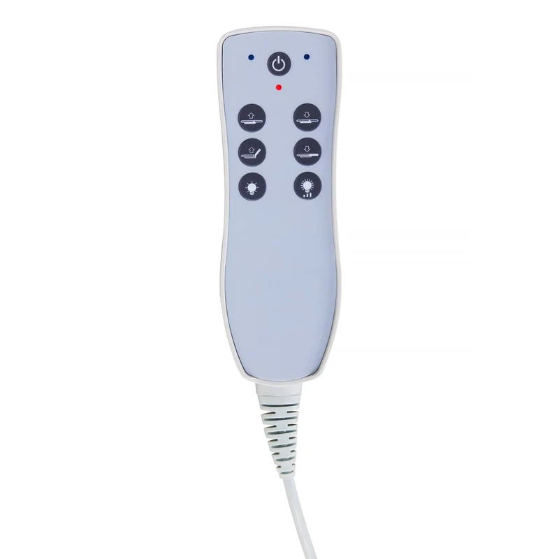 Lettino SPA elettrico con retroilluminazione | AZZURRO 815b (bianco)