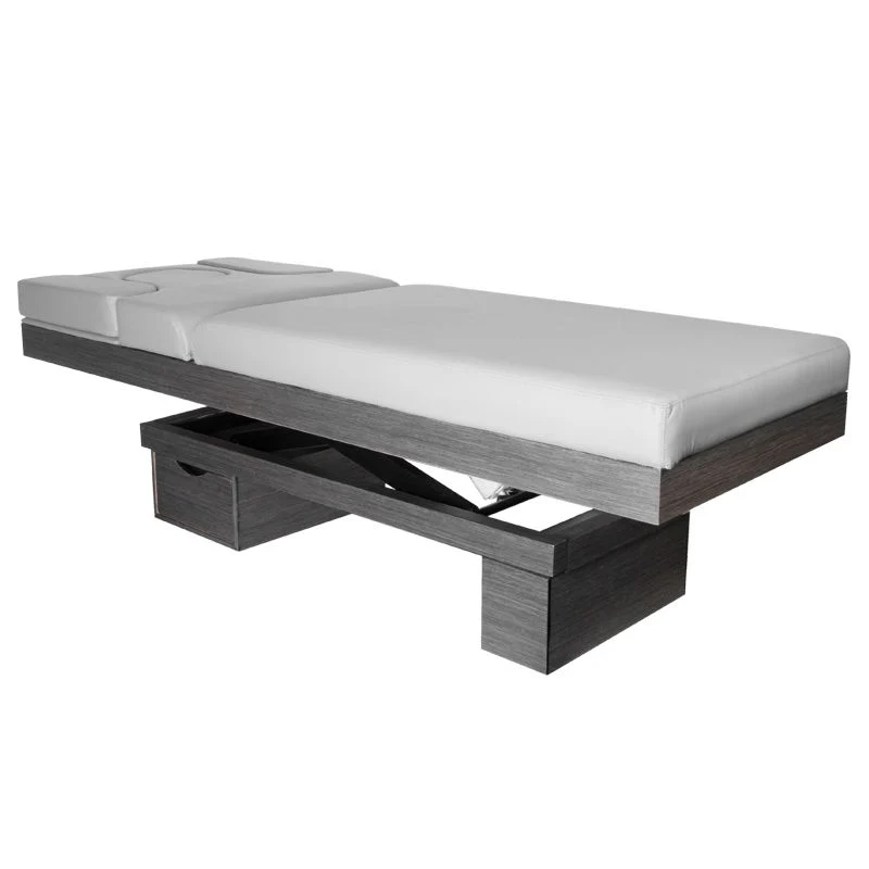 Lettino SPA elettrico riscaldato con retroilluminazione | AZZURRO 815b (grigio chiaro)