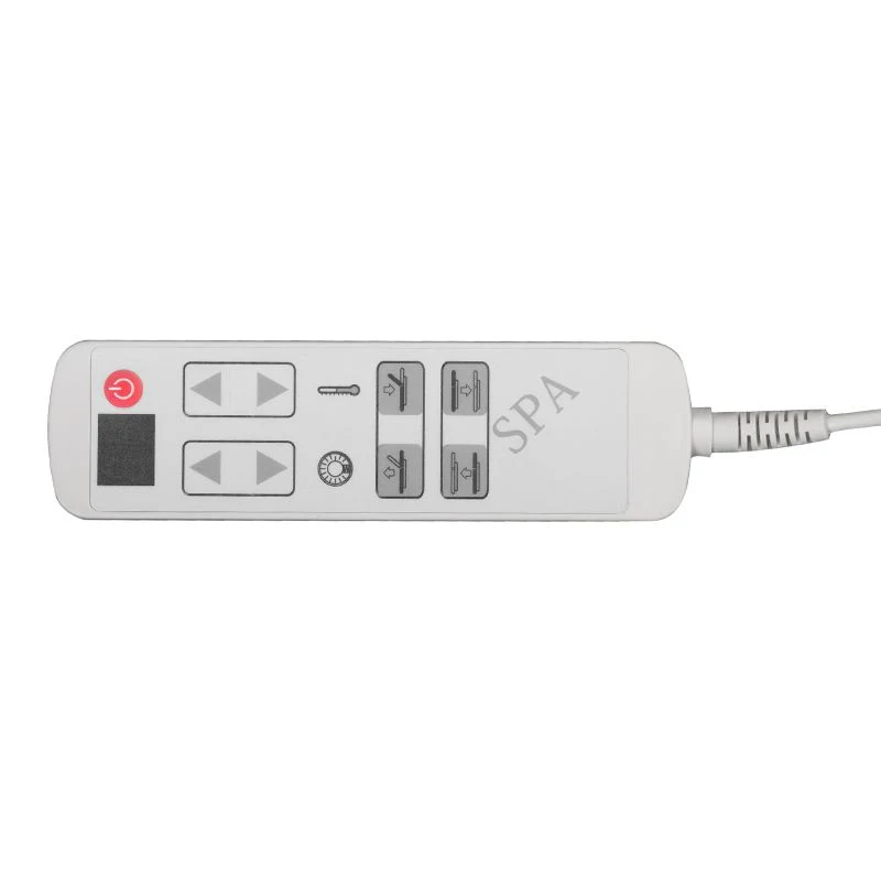 Lettino SPA elettrico riscaldato con retroilluminazione | AZZURRO 815b (grigio chiaro)