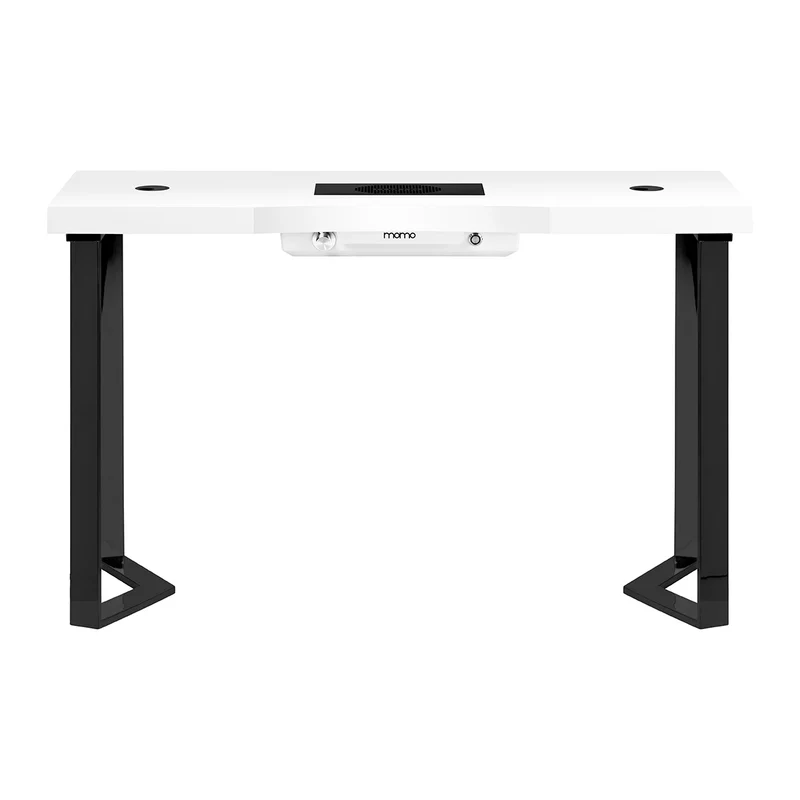 Tavolo per Manicure Momo 05-BL con Aspiratore Momo J02 (bianco/nero)