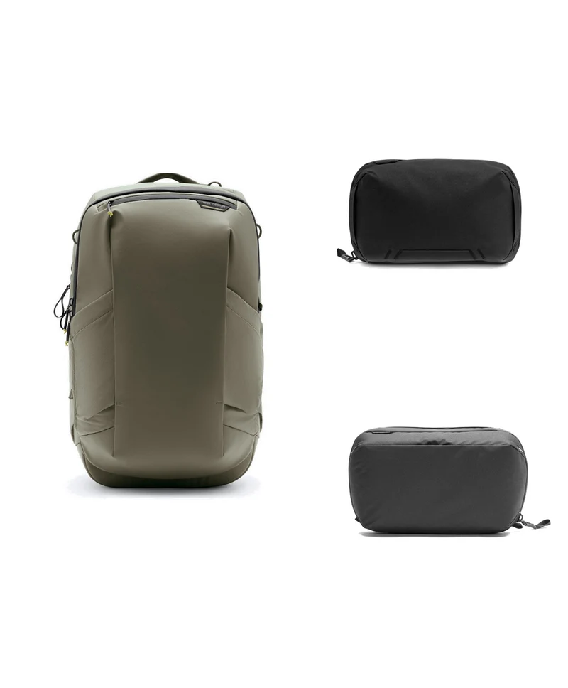Travel Backpack 2-in-1 + Bundle 2 | Stone