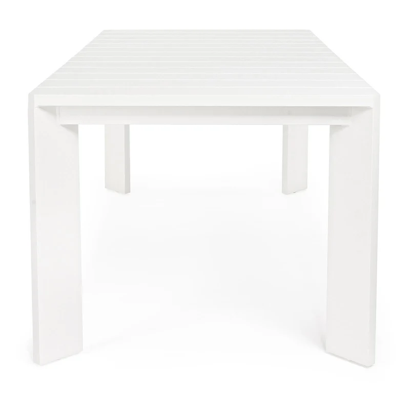 Tavolo "Atlantic" in alluminio Antracite dogato da esterno per giardino e veranda 188 cm