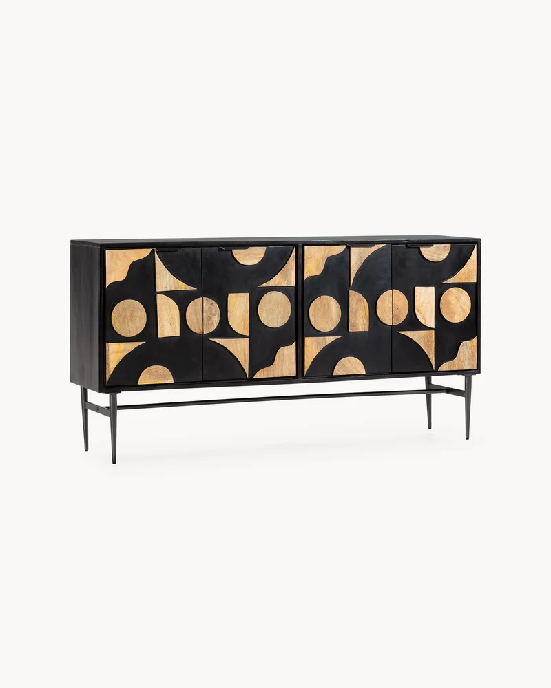 Credenza in legno di mango Navya
