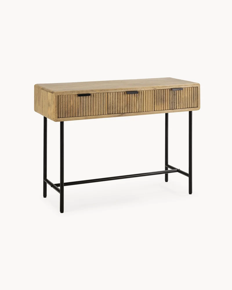 Consolle in legno di mango Mundra