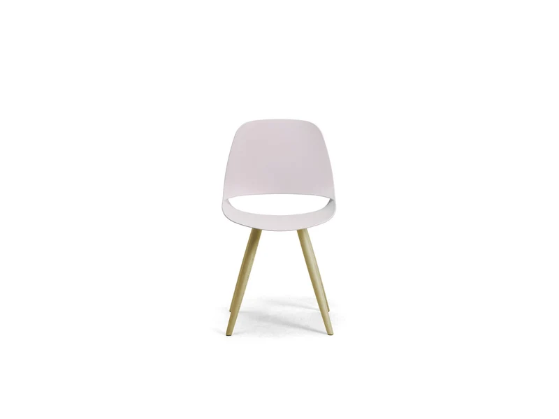 Sedia Cosmo con Gambe in Legno
