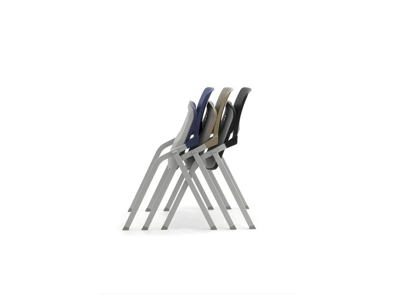 4 Sedie Key-Ok Reclinabili e Imbottite