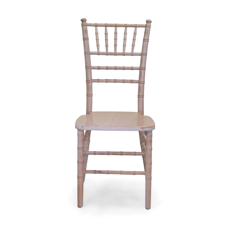Sedia "Chiavarina" struttura in legno colore bianco e cuscino per bar e ristorazione