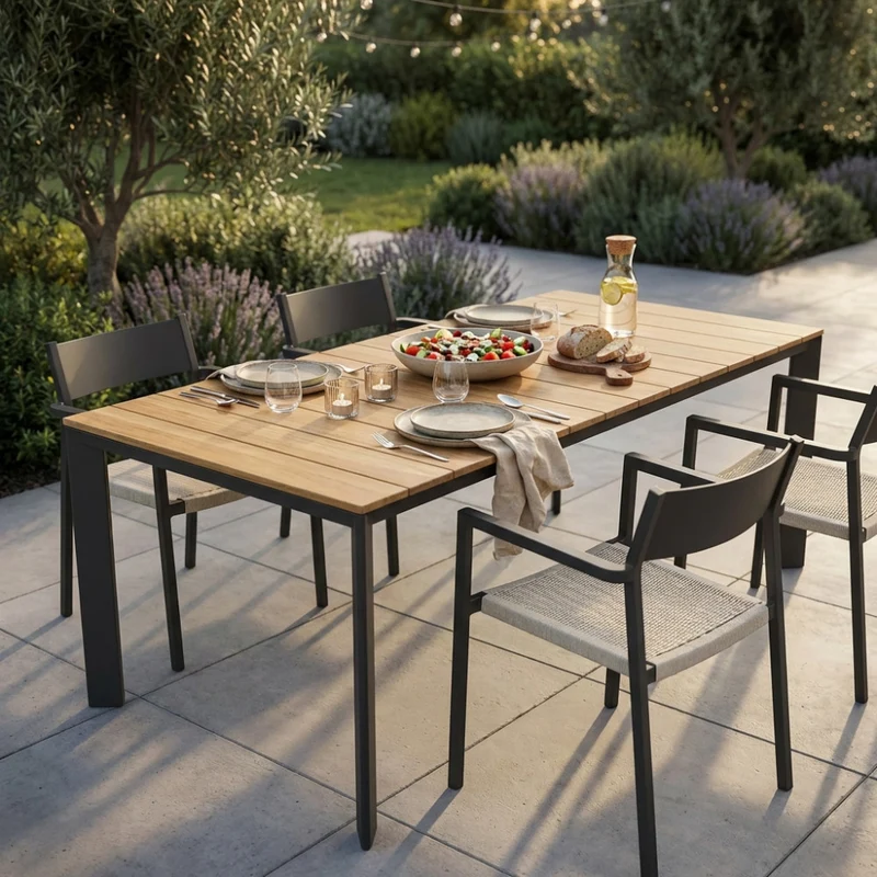 Tavolo da Pranzo Tulcán in Teak