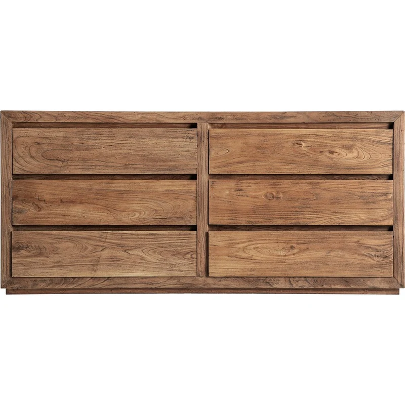 Cassettiera Loft Moderna in Legno Massello
