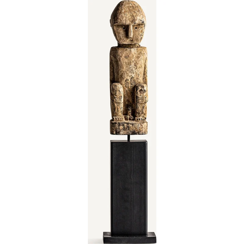 Scultura etnica legno di mango