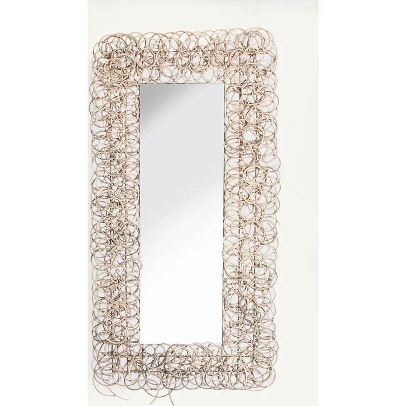 Specchio rettangolare boho chic