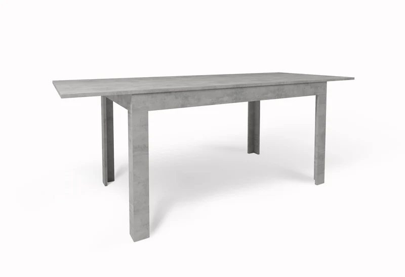 Tavolo allungabile moderno con finitura antigraffio - 75 x 140 x 80 cm