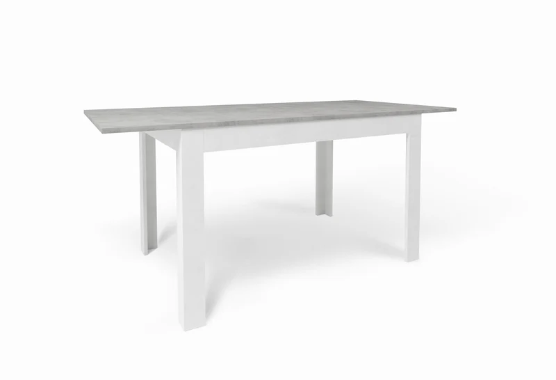 Tavolo allungabile moderno con piano in melaminico - 75 x 120 x 80 cm