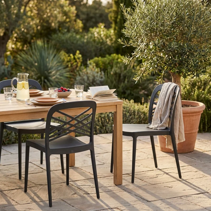 Sedia Harmonie con Profilo Architettonico