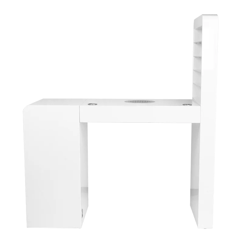 Tavolo manicure con espositore e aspiratore | Mod. DESK 310 (Cassettiera a Destra)