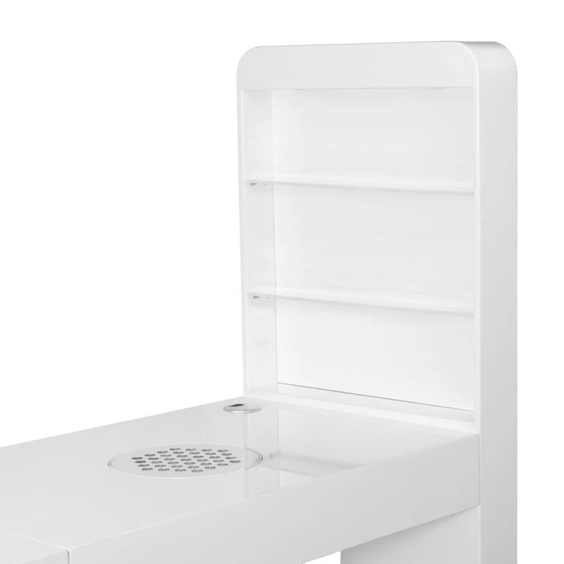 Tavolo manicure con espositore e aspiratore | Mod. DESK 310 (Cassettiera a Sinistra)