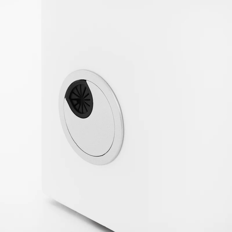 Tavolo per manicure con aspiratore a turbina | Mod. DESK 314 (Bianco)