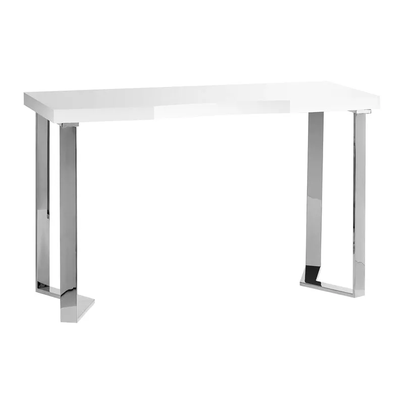 Tavolo per Manicure Momo 05-SL senza aspiratore (bianco/argento)