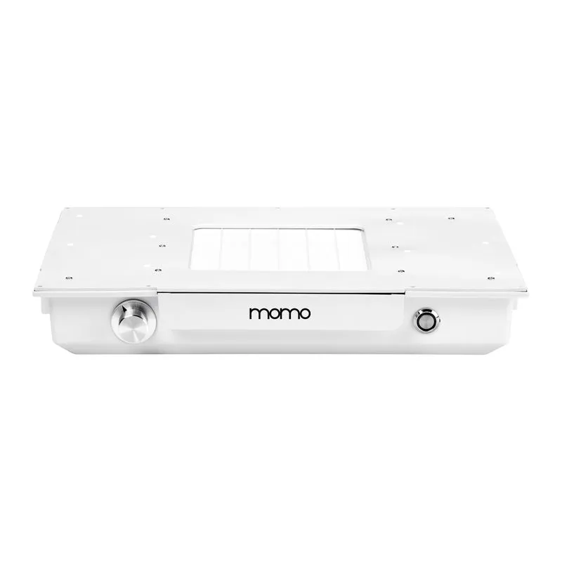 Tavolo per Manicure Momo 05-SL con Aspiratore Momo J02 (bianco/argento)