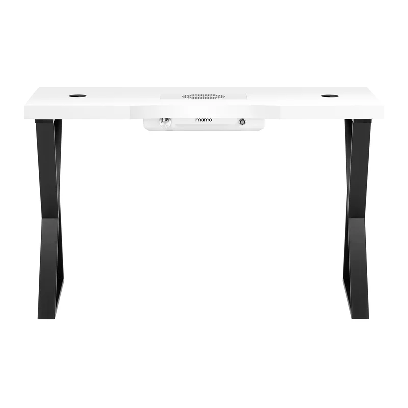 Tavolo per Manicure Momo 04BL con Aspiratore Momo J02 (bianco/nero)