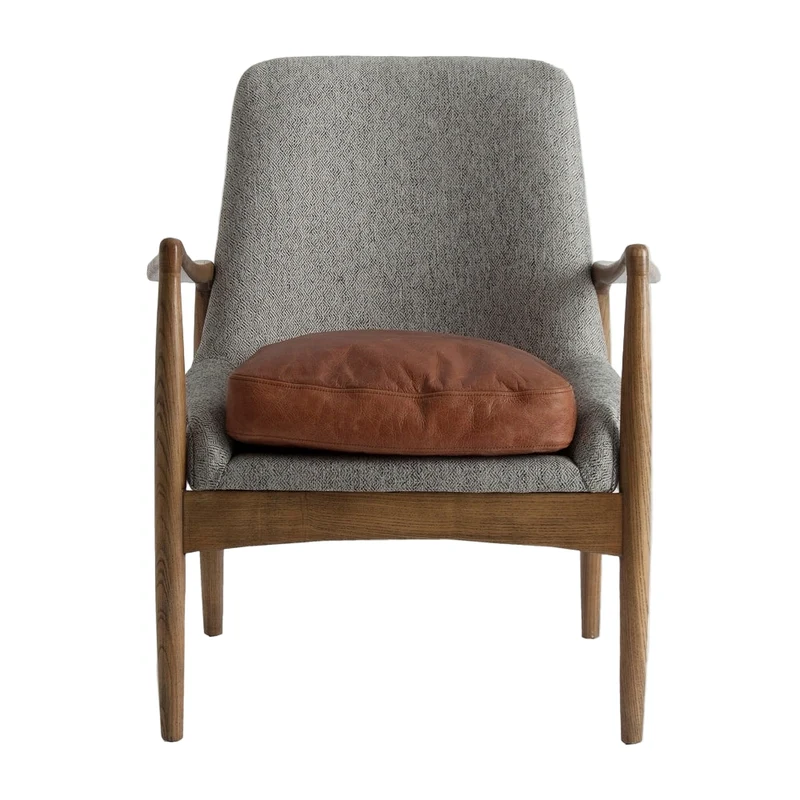 Poltrona stile vintage legno abete