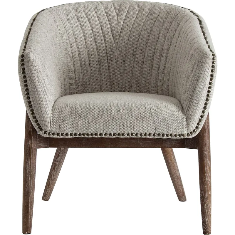 Poltrona stile kitsh colore grigio