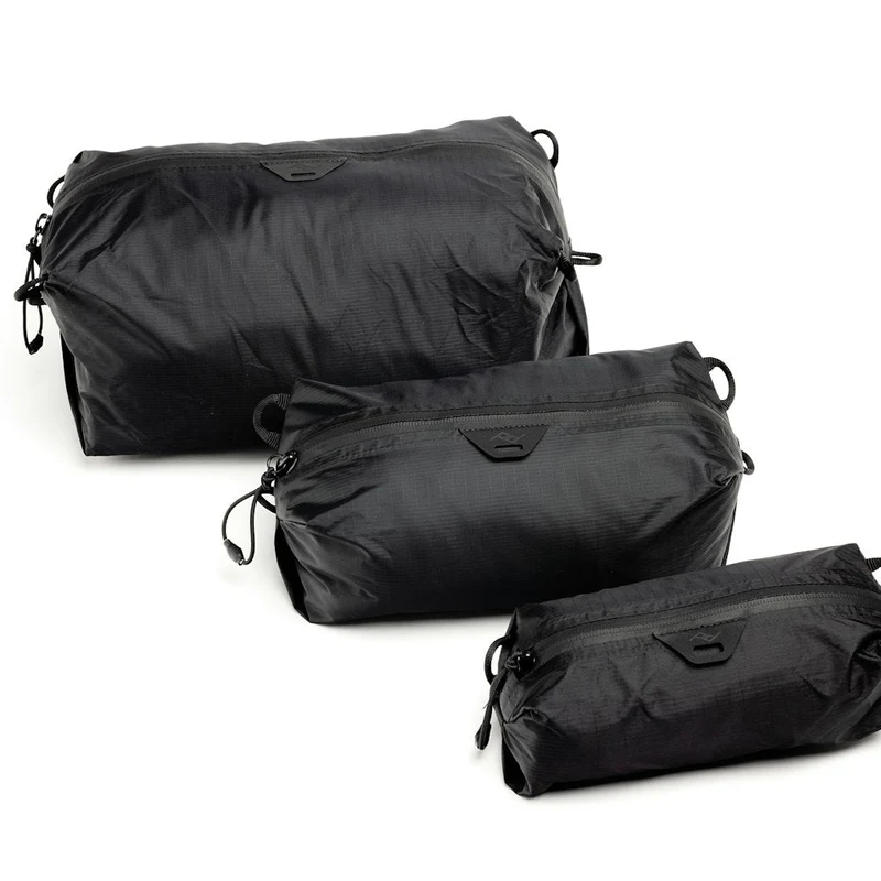 Ultralight Packing Cube | Black | Fabric | 3-pack