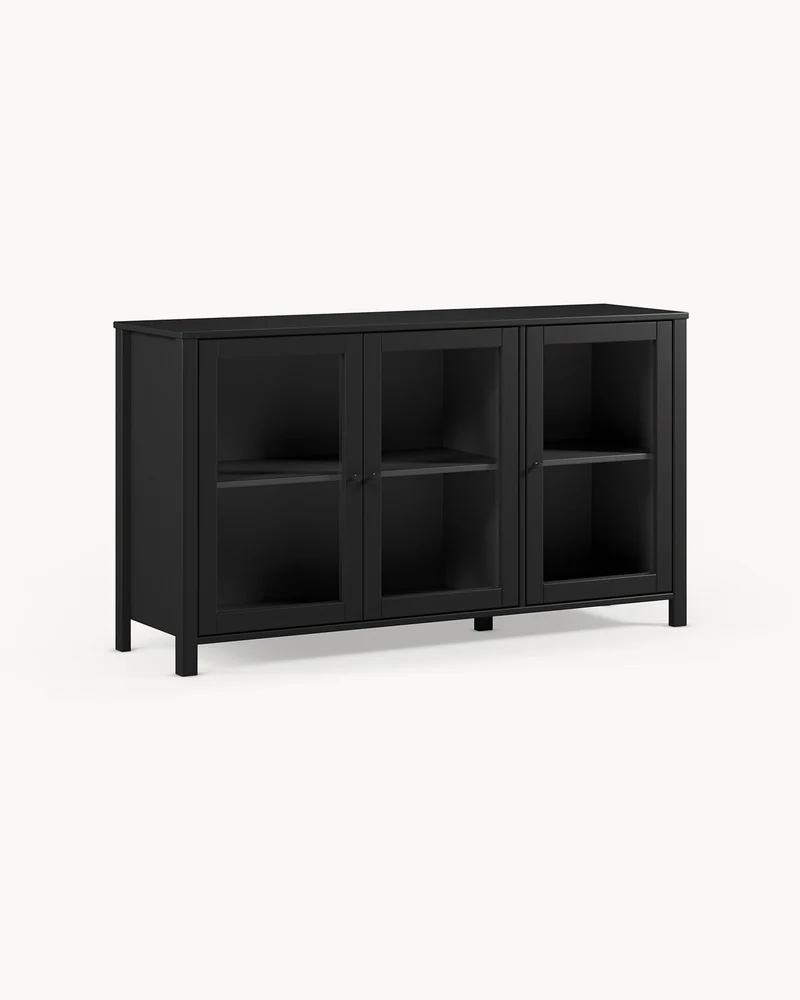Credenza in legno di pino laccato Alessandra