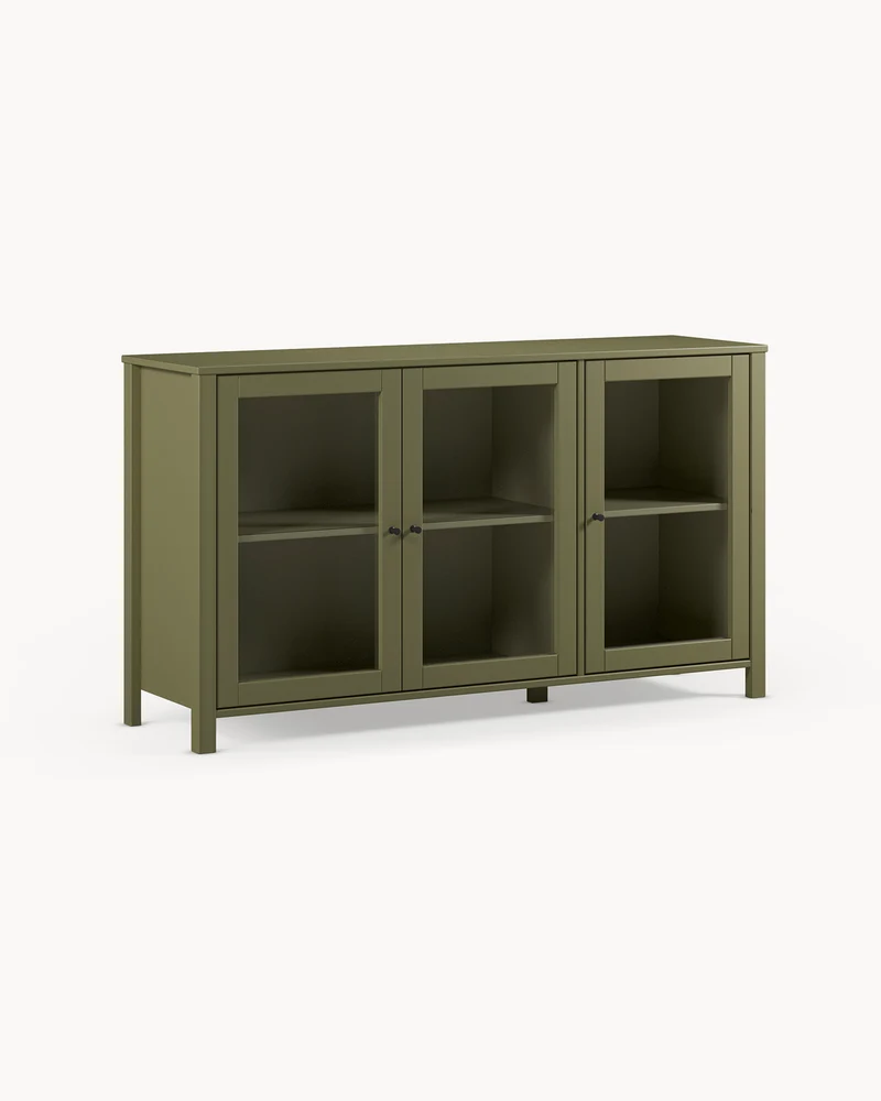 Credenza in legno di pino laccato Alessandra