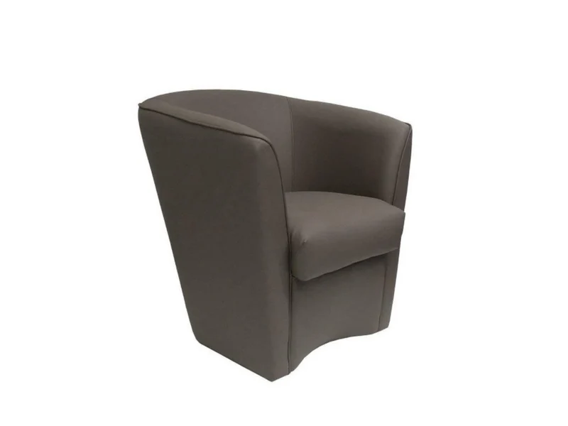 Poltroncina Valentina made in Italy in tessuto antimacchia o ecopelle