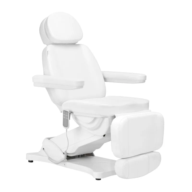 Poltrona elettrica per centro estetico - 3 motori | SILLON CLASSIC (bianco)