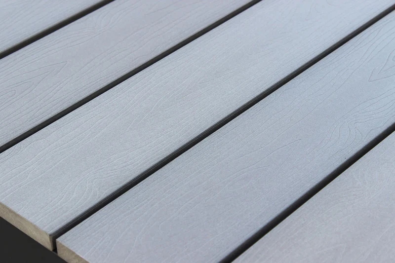 Tavolo allungabile "Corfù" Antracite in alluminio e Polywood dogato telescopico 160-240x100 cm per giardino e veranda