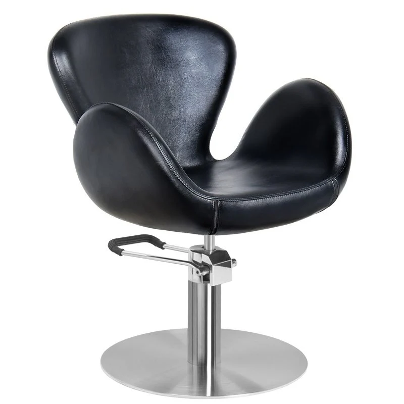 Poltrona per taglio capelli | AMSTERDAM (nero)