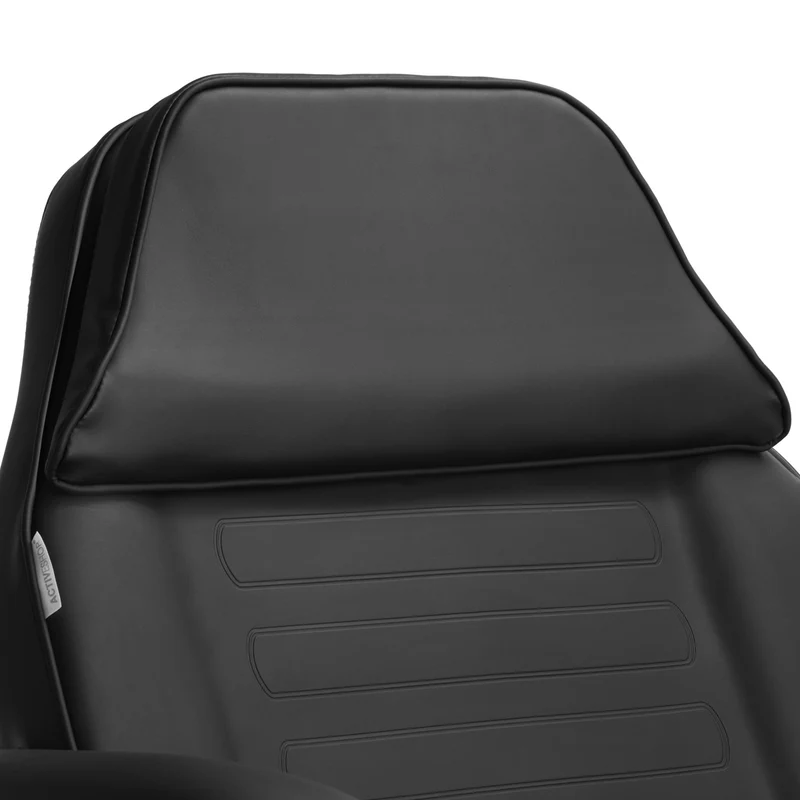 Poltrona Lettino 557A multifunzione In Metallo per Estetica e Pedicure | NIVEUS (nero)