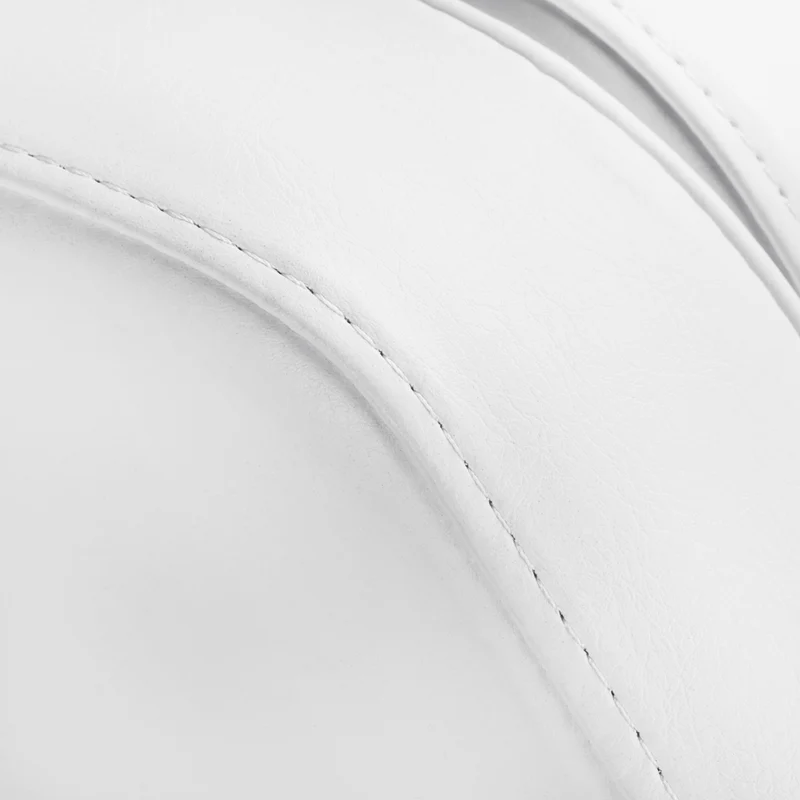 Poltrona Lettino 557G multifunzione In Metallo per Estetica e Pedicure | NIVEUS (bianco-oro)