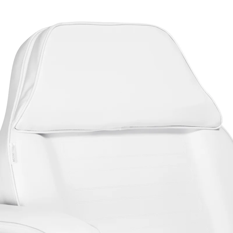 Poltrona Lettino 557G multifunzione In Metallo per Estetica e Pedicure | NIVEUS (bianco-oro)