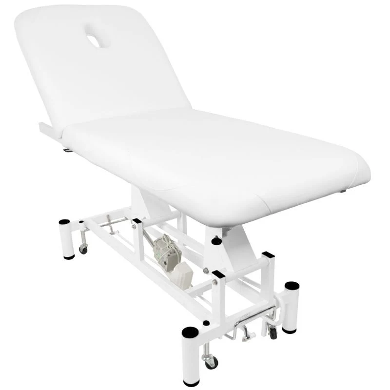 Lettino Elettrico per Estetica, Massaggi o Fisioterapia | mod. 684 (bianco)