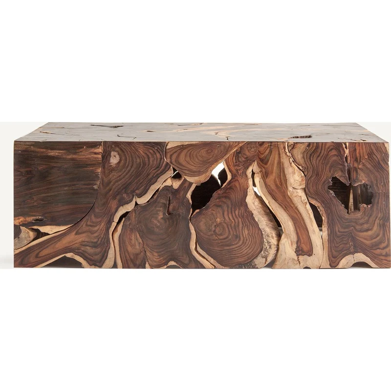 Base legno tavolino etnico